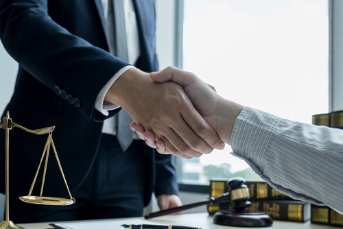 Handshake,After,Lawyer,Providing,Legal,Consult,Business,Dispute,Service,To Mediation in Durham, NC