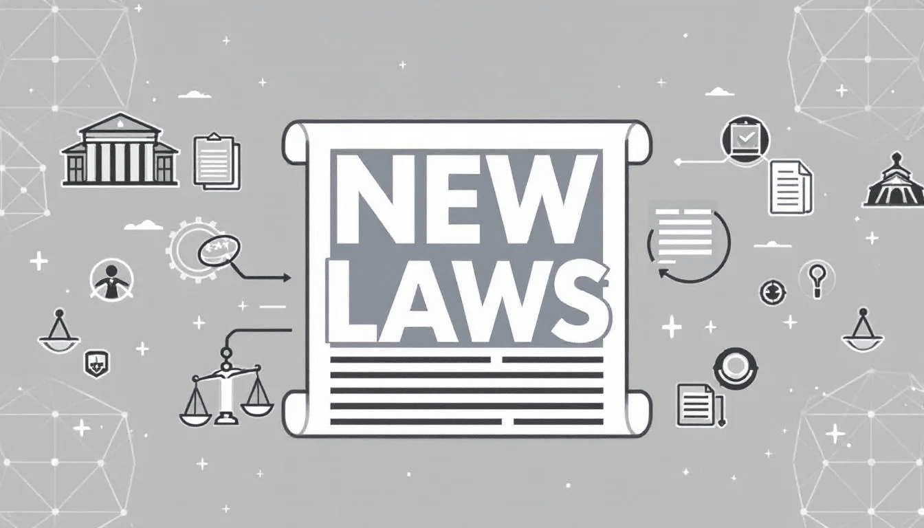 Recent changes to North Carolina expungement laws, shown with a newspaper headline.